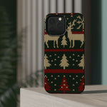 Holiday Reindeer Knit iPhone Case | compatible with MagSafe  Shamo's