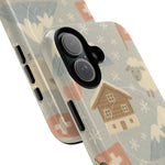 Swiss Chalet Sheep Pattern Tough MagSafe iPhone Case  Shamo's