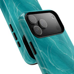 Ocean Aura Marble iPhone Case — MagSafe Compatible - Shamo's