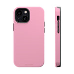 Cotton Candy Pastel Pink Impact-Resistant Phone Case | Slim Protective MagSafe-Compatible Cover