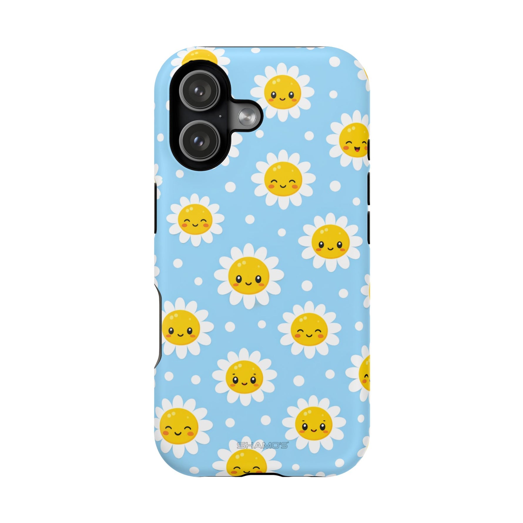 Sunny Daisy MagSafe Compatible Magnetic Phone Case — Impact-Resistant Cover