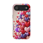 Love Hearts MagSafe iPhone Case — Magnetic, Impact-Resistant