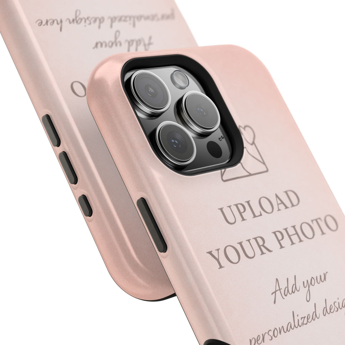 Personalizable iPhone Case | Add Your Own Photo and Text | MagSafe Compatible