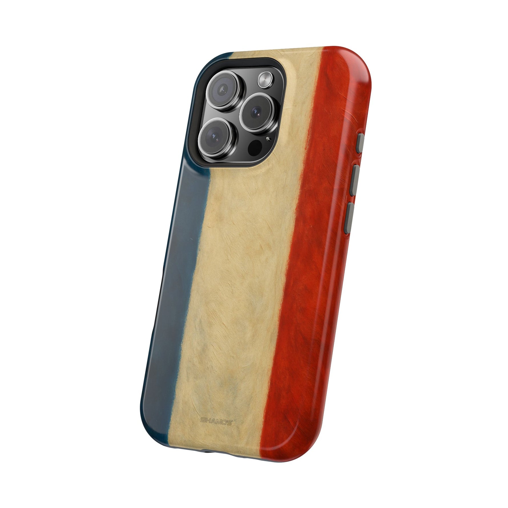 France Flag Tough Impact MagSafe iPhone Case