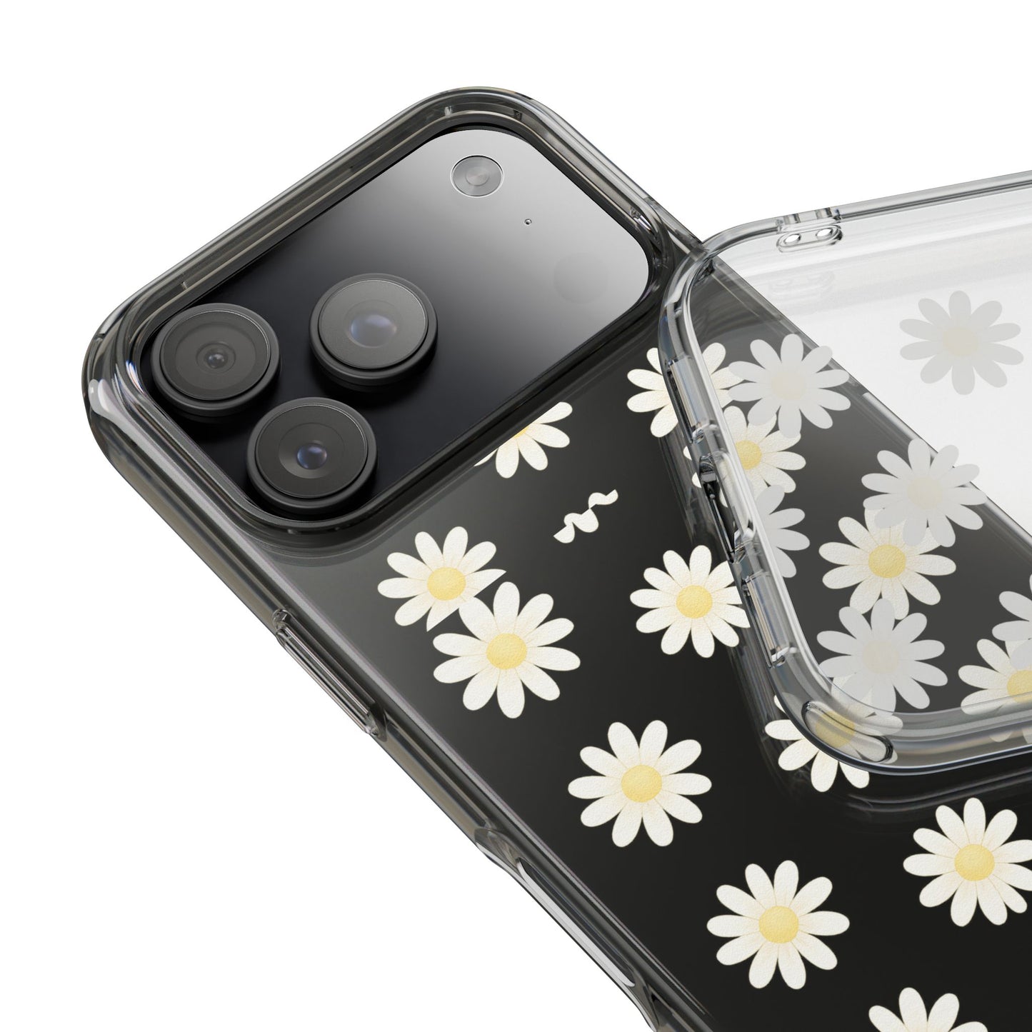Daisy Floral Clear iPhone Case - Shamo's