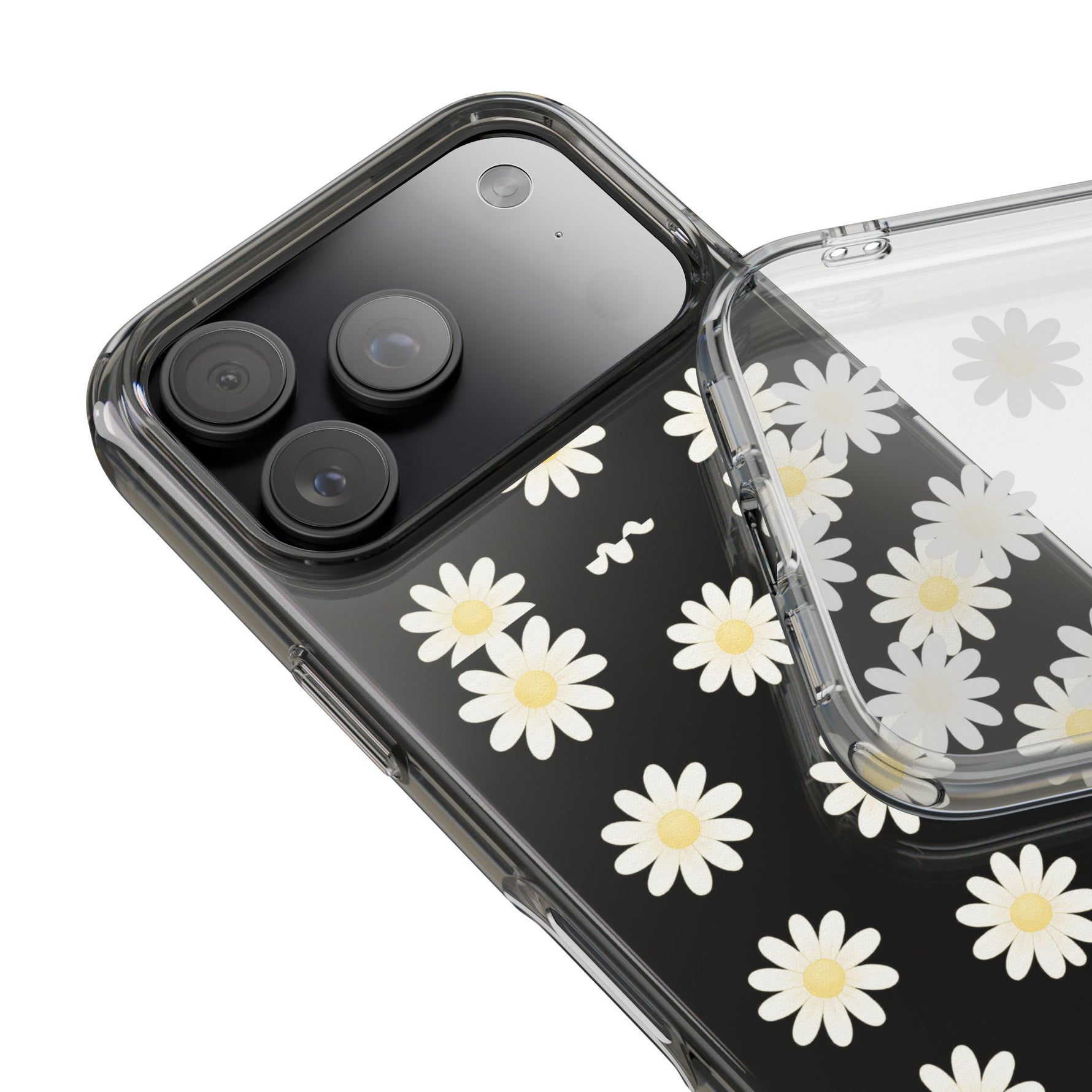 Daisy Floral Clear iPhone Case - Shamo's
