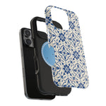 Lisbon Tile – Blue Ornamental MagSafe Phone Case