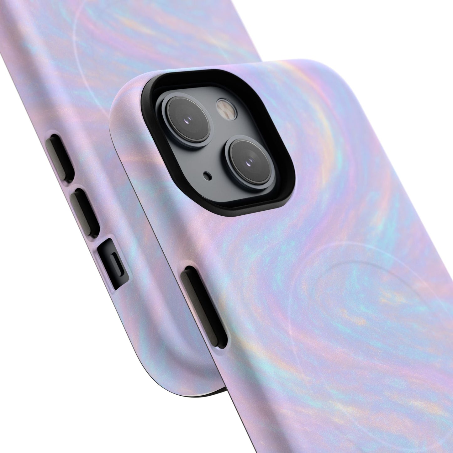 Luxury Series Iridescent Swirl iPhone Case with MagSafe
