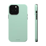 Frosted Mint MagSafe Compatible Impact-Resistant iPhone Case