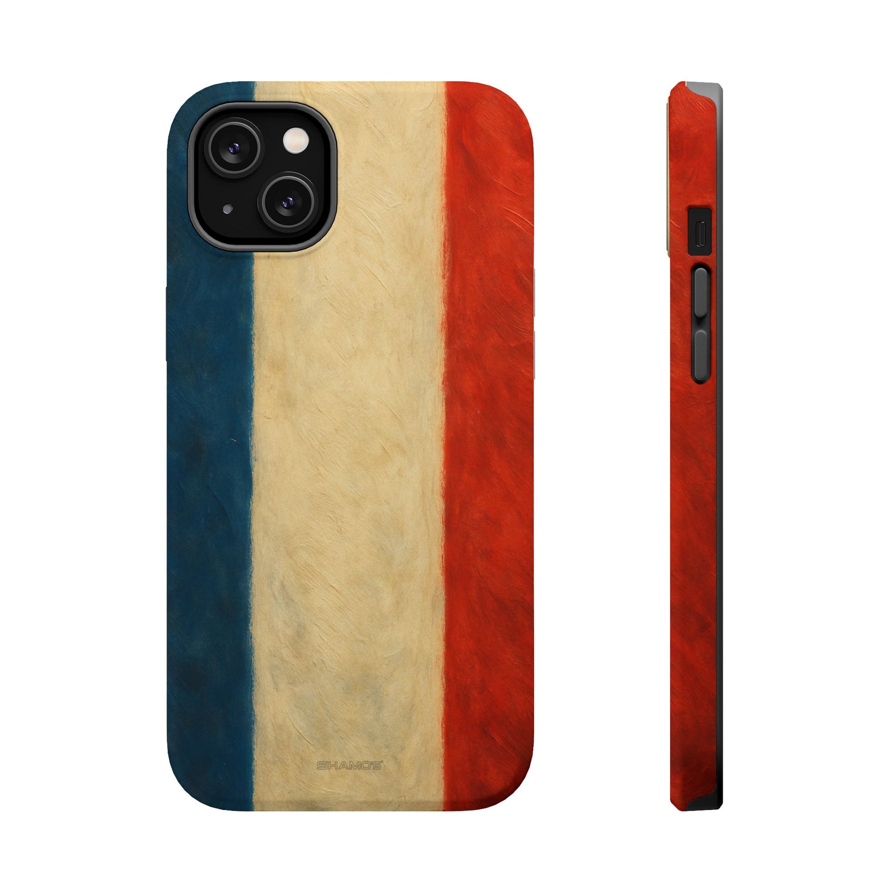 France Flag Tough Impact MagSafe iPhone Case