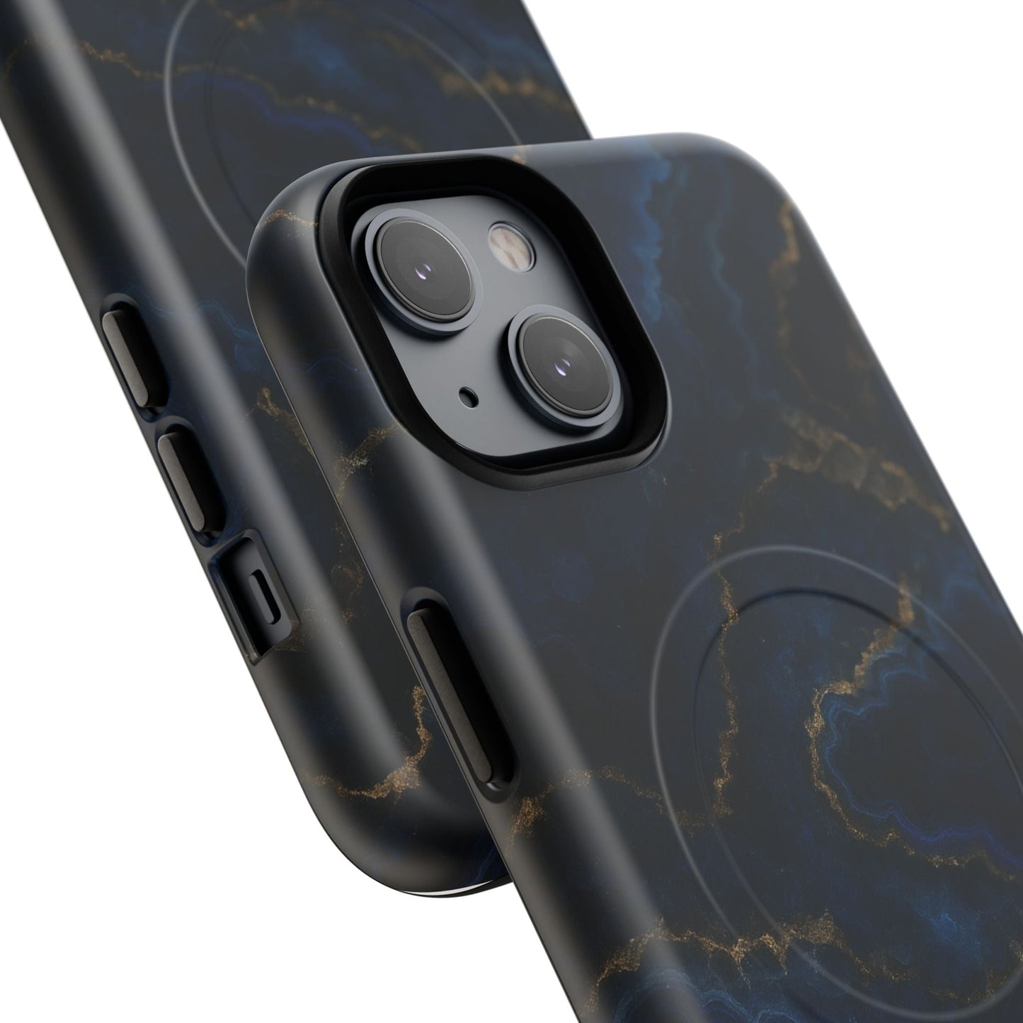 Midnight Marble iPhone Case with MagSafe