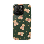 Funda para iPhone con diseño de osito de peluche y corazón (con MagSafe)