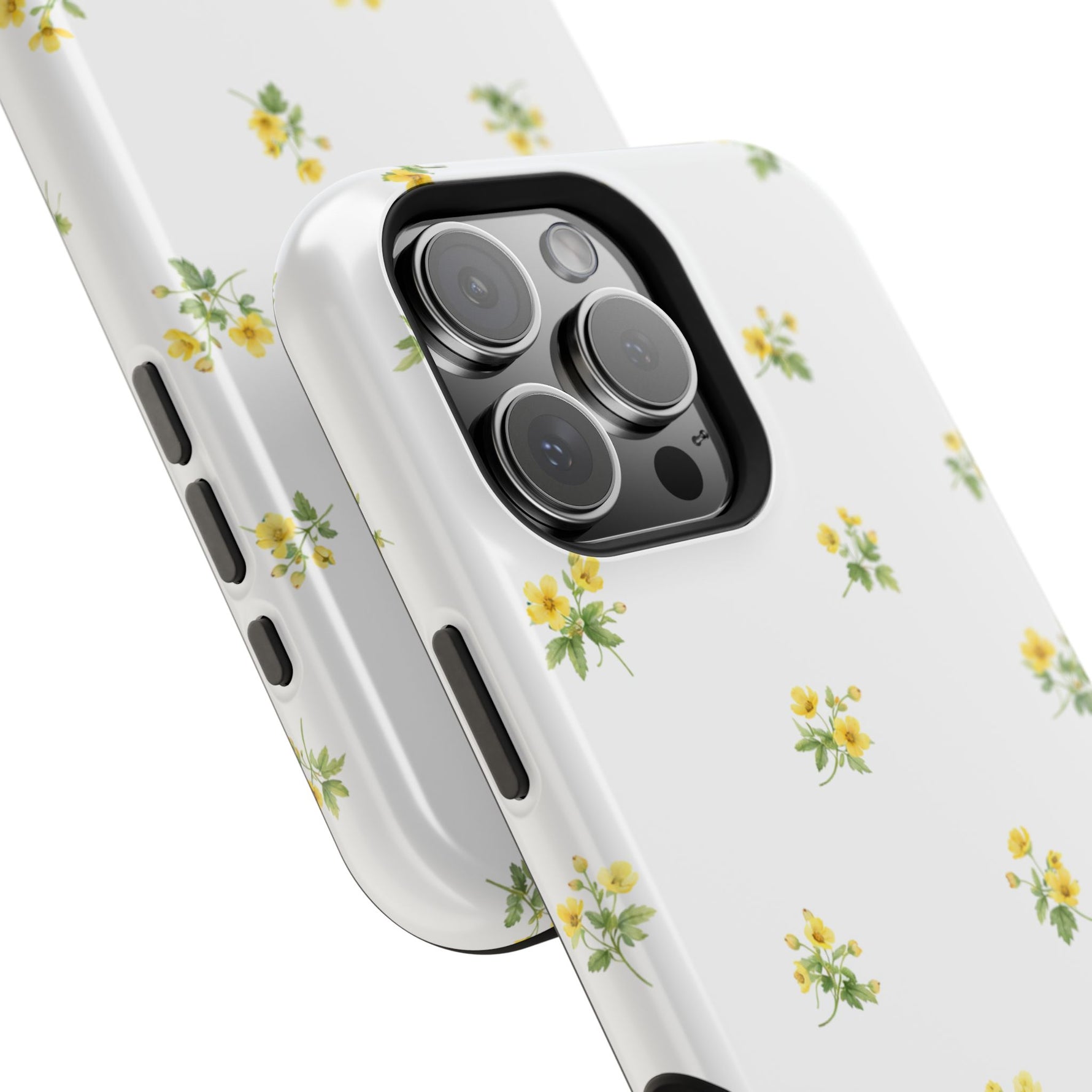 French Countryside Floral iPhone Case with MagSafe