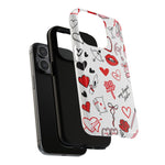 Love Doodle Tough iPhone Case (MagSafe compatible)  Shamo's