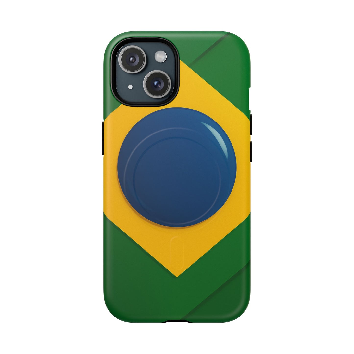 Brazil Flag iPhone Case | MagSafe