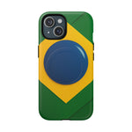 Brazil Flag iPhone Case | MagSafe - Shamo's