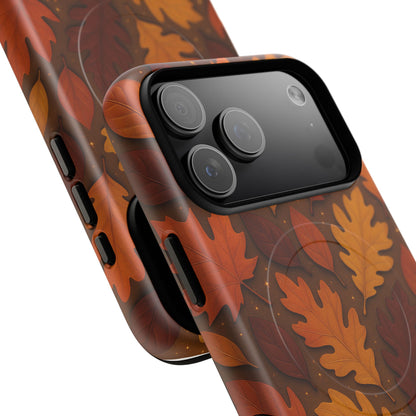Falling Leaves Magic Phone Case MagSafe Compatible