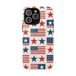 Patriotic American Flag iPhone Case | MagSafe