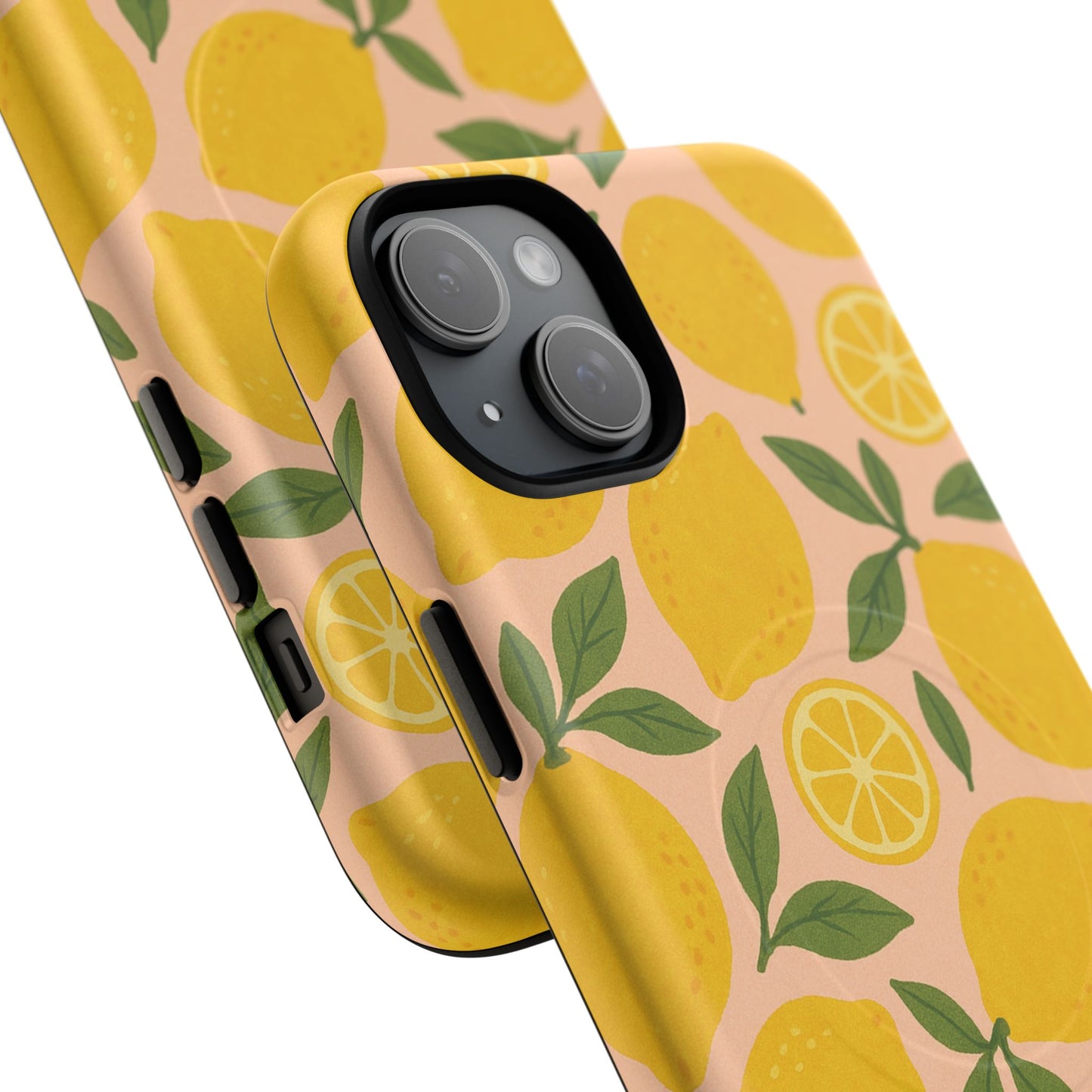 Lemon Fruit Design iPhone Case | MagSafe Compatible