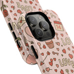 Sweet Love Pattern iPhone Case (MagSafe compatible)  Shamo's