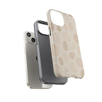 Neutral Pebble Pattern Tough iPhone Case  Shamo's