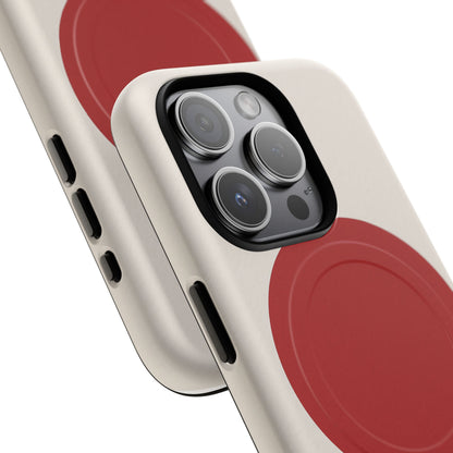 Japan Flag iPhone Case - Tough Works with MagSafe