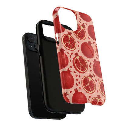 Pomegranate Fruit Tough iPhone Case | MagSafe Compatible