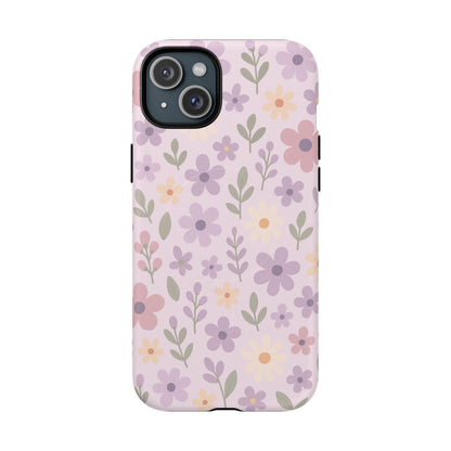 Floral Magnetic | Compatible with MagSafe Phone Case - Stylish and Durable Protection