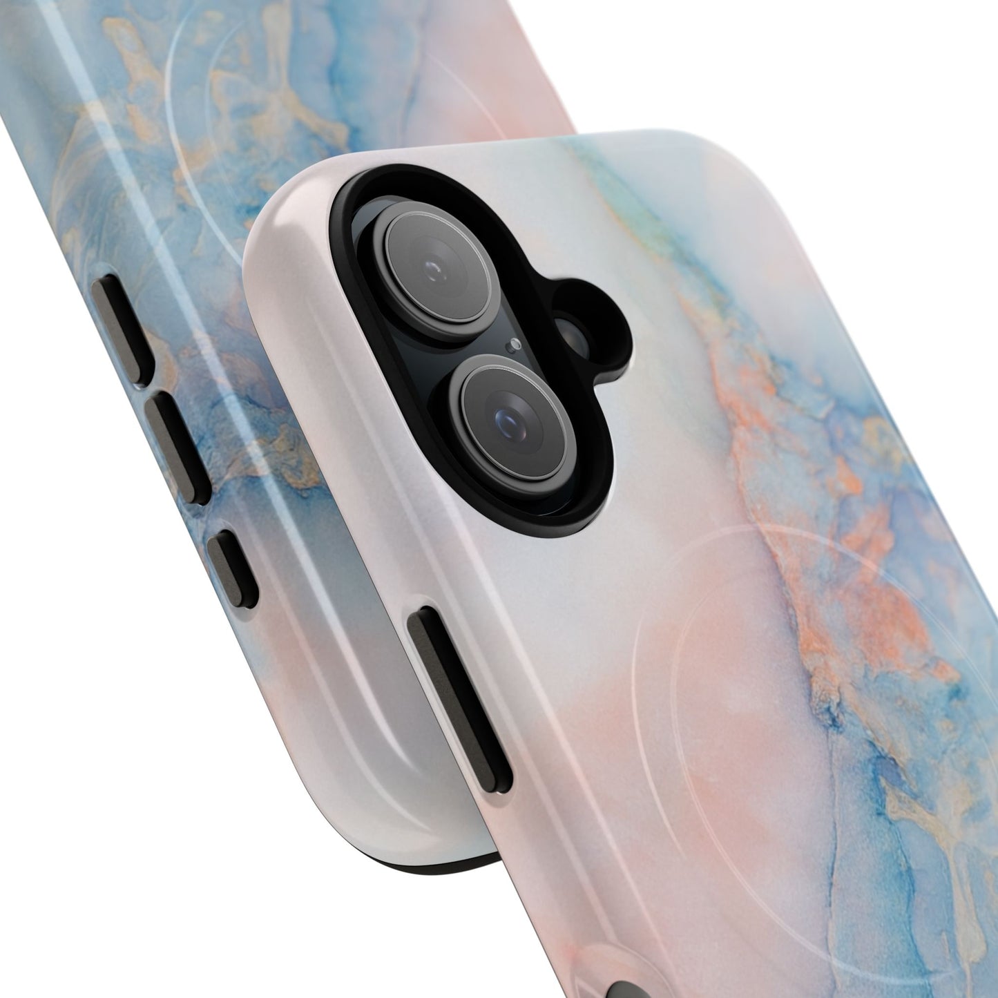 Marble Pastel iPhone Case (MagSafe compatible)