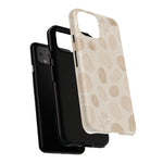Neutral Pebble Pattern Tough iPhone Case  Shamo's