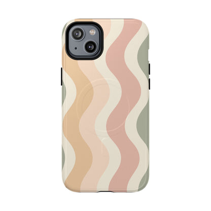 Wavy Lines iPhone Case - MagSafe