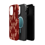 Holiday Red Bow iPhone Case — Impact‑Resistant iPhone Cover with MagSafe compatibility  Shamo's