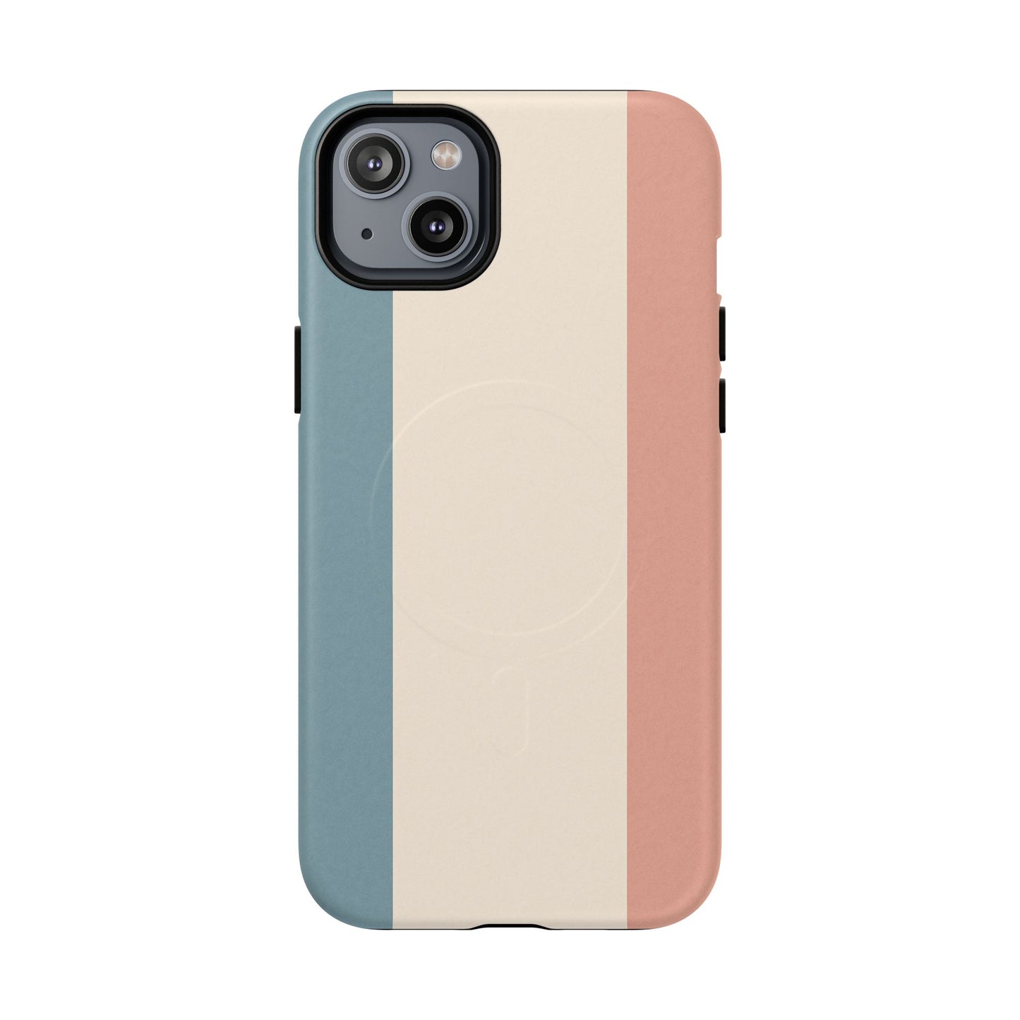 France Flag iPhone Case in Pastel Colors | MagSafe