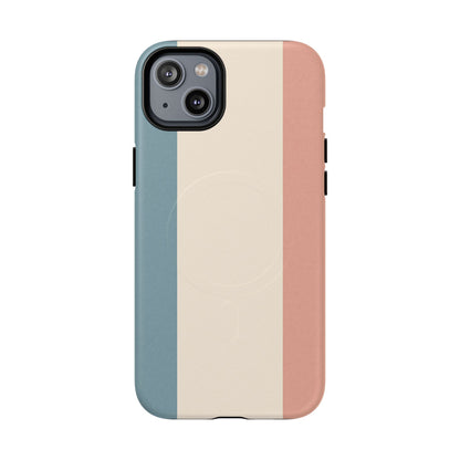France Flag iPhone Case in Pastel Colors | MagSafe