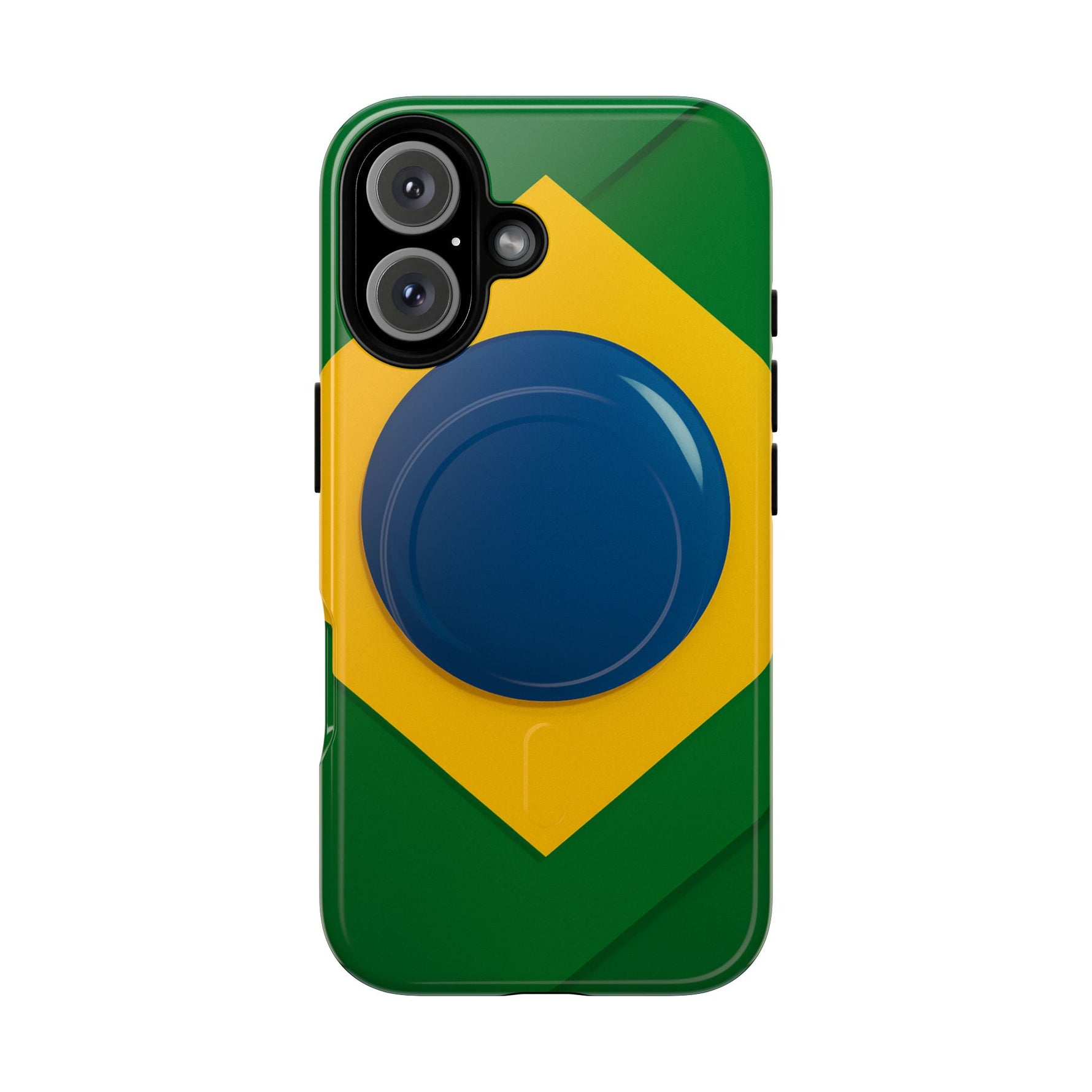 Brazil Flag iPhone Case | MagSafe - Shamo's