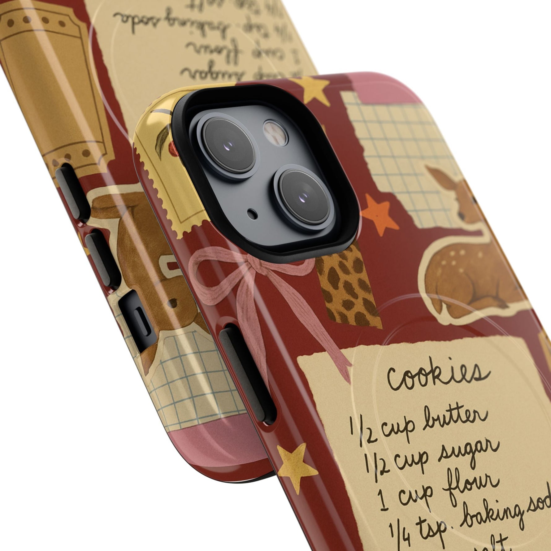 Holiday Receipt Stamps iPhone Case with MagSafe Compatibility  Shamo's