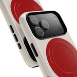 Japan Flag iPhone Case - Tough Works with MagSafe - Shamo's