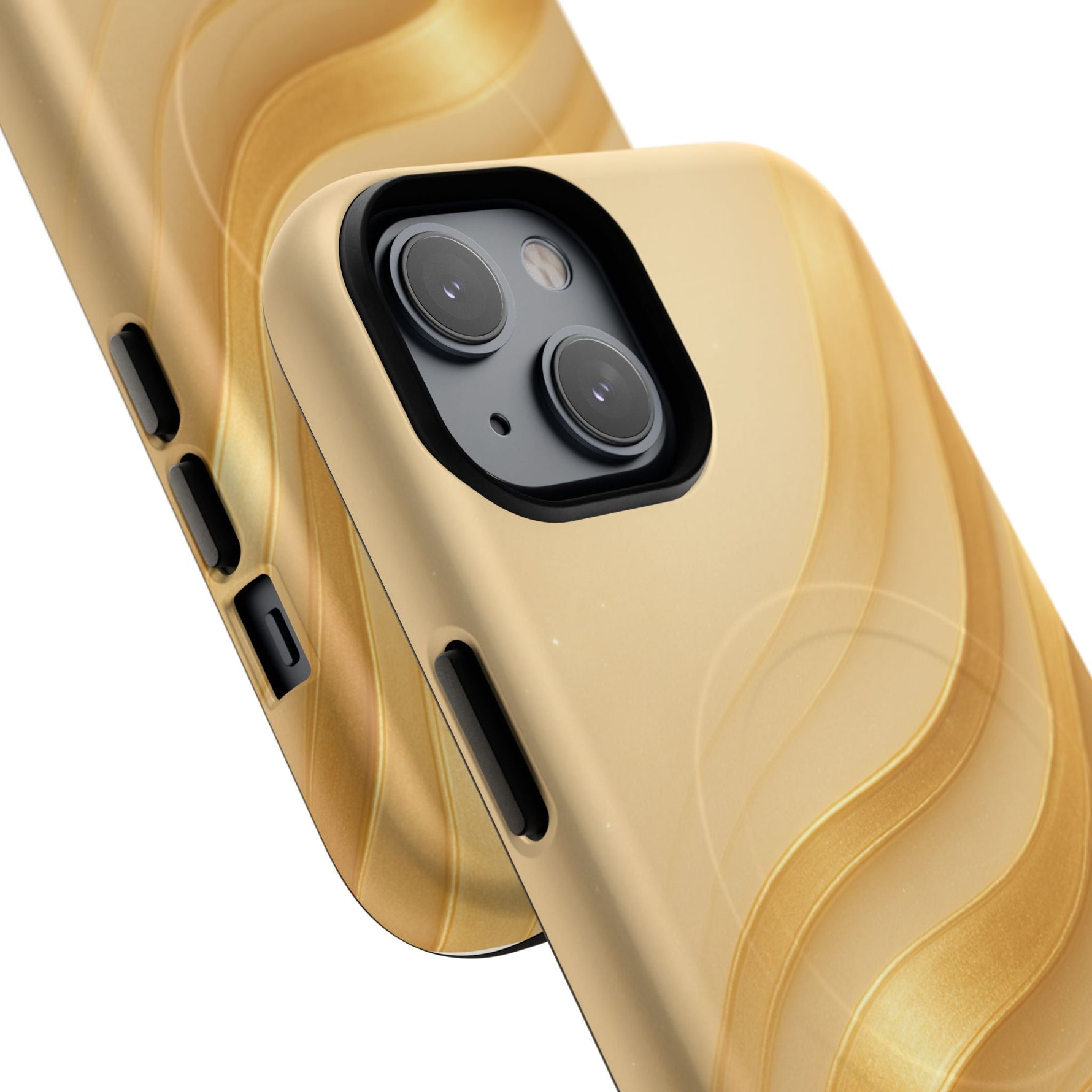 Luxury Series Golden Aura iPhone Case compatible with MagSafe  Shamo's