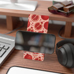 Pomegranate Pattern Phone Stand — Foldable Mobile Display Stand
