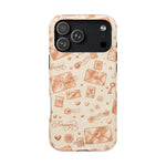 Vintage Love Letter iPhone Case — MagSafe Compatible, Impact-Resistant & Shockproof - iPhone 17 Pro Max / Matte - Shamo's