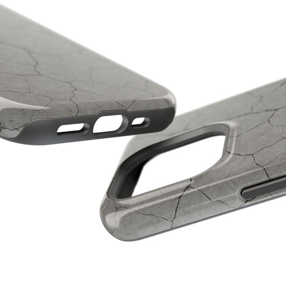 Cracked Concrete Texture iPhone Case with MagSafe compatibility  Shamo's