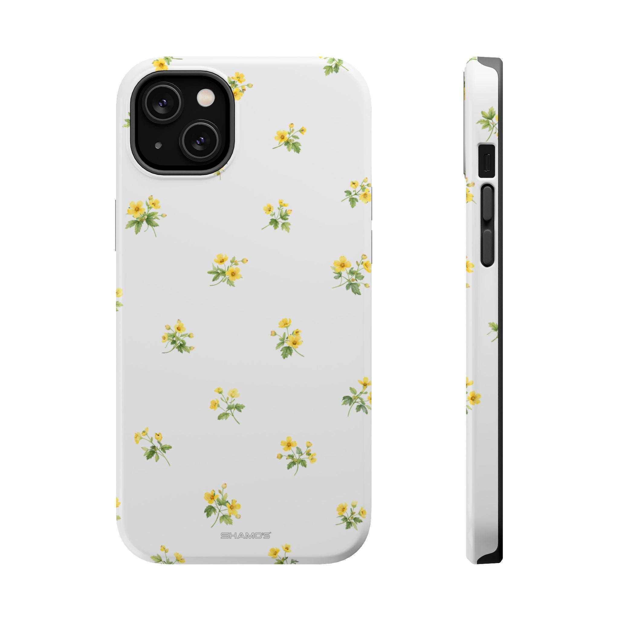 French Countryside Floral iPhone Case with MagSafe - iPhone 14 Plus / Glossy - Shamo's