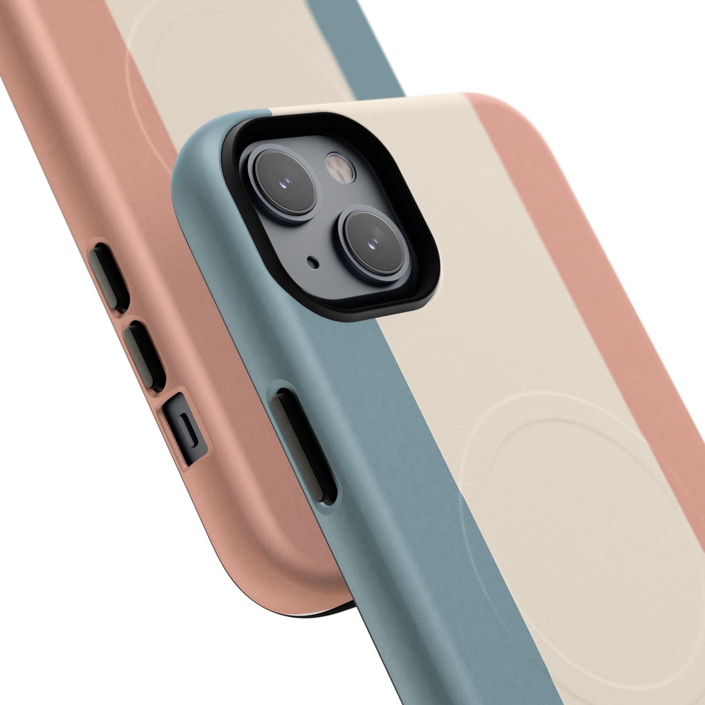 France Flag iPhone Case in Pastel Colors | MagSafe