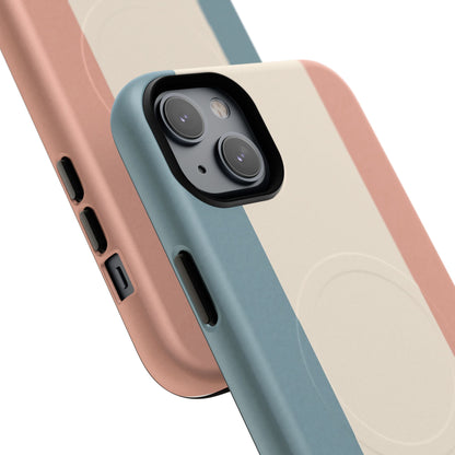 France Flag iPhone Case in Pastel Colors | MagSafe