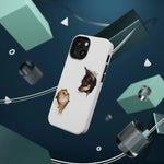 Impact-Resistant Cases with a cat and a dog - Shamo's