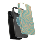 “Flow of Time” iPhone Case with MagSafe Compatibility  Shamo's