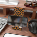 Lion Skin Print Mobile Phone Stand, Foldable Acrylic Smartphone Display