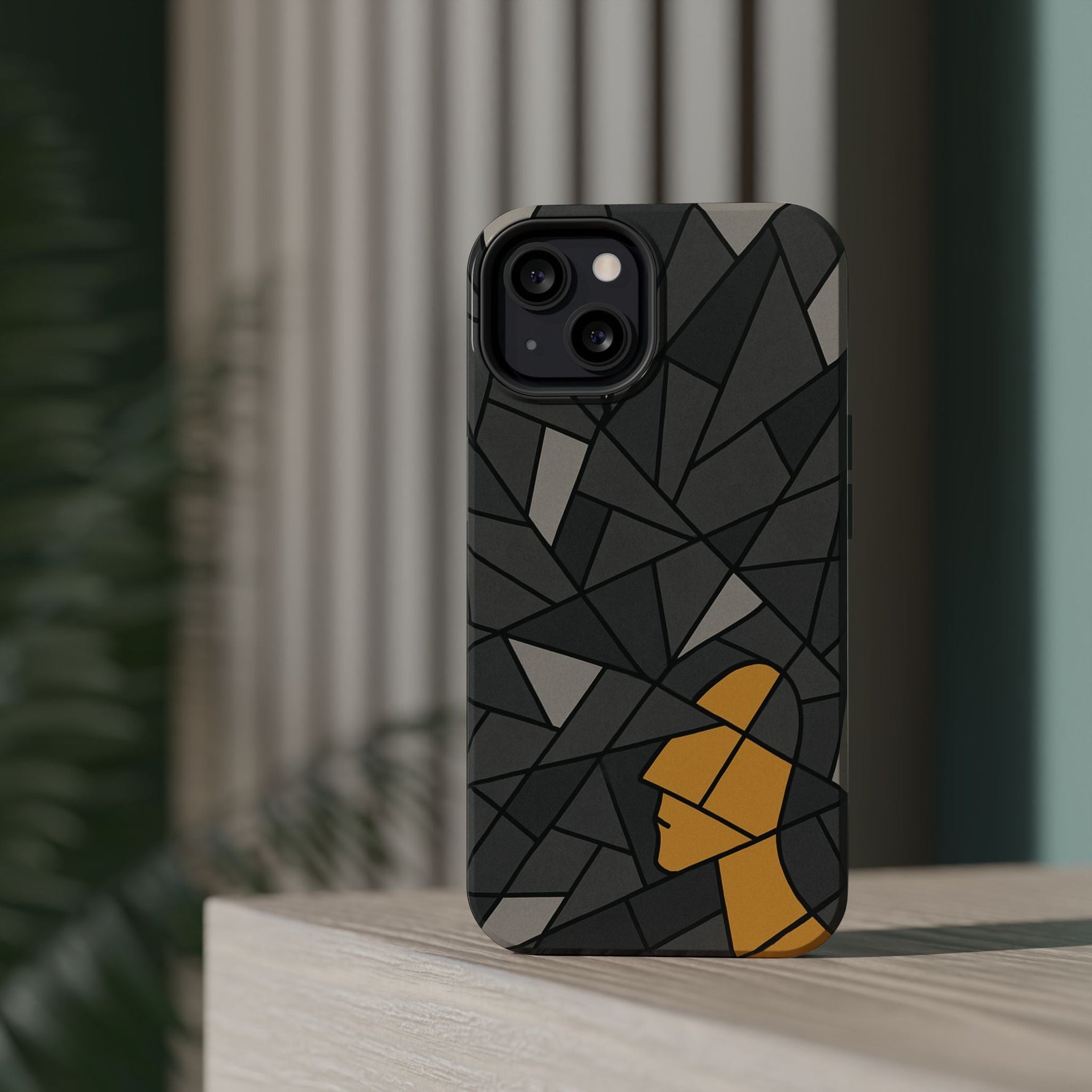 “Rebuilding Myself” Abstract iPhone Case — Magnetic MagSafe Impact-Resistant  Shamo's