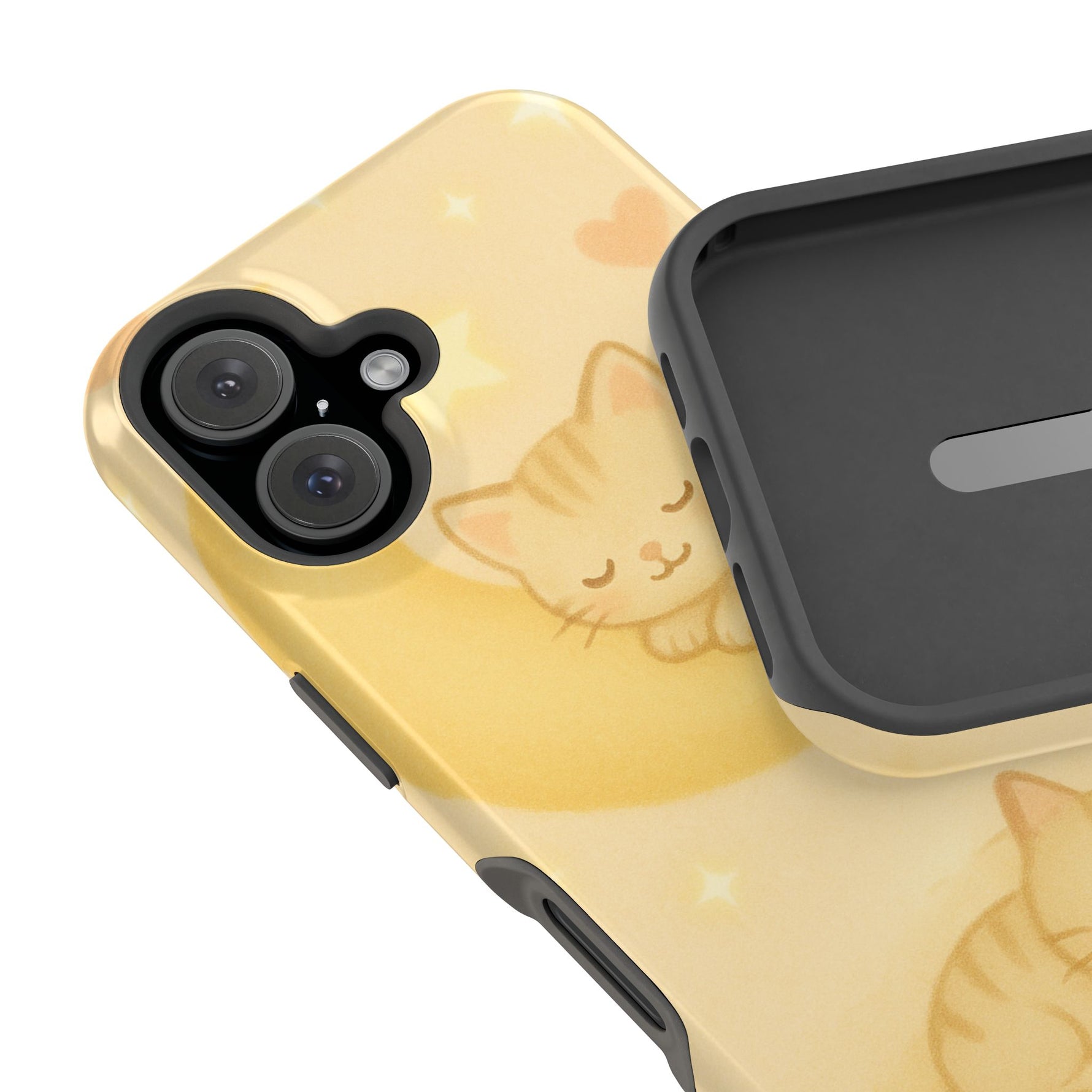 Sweet Kitten Dreams iPhone Case with MagSafe - iPhone 17 / Glossy - Shamo's