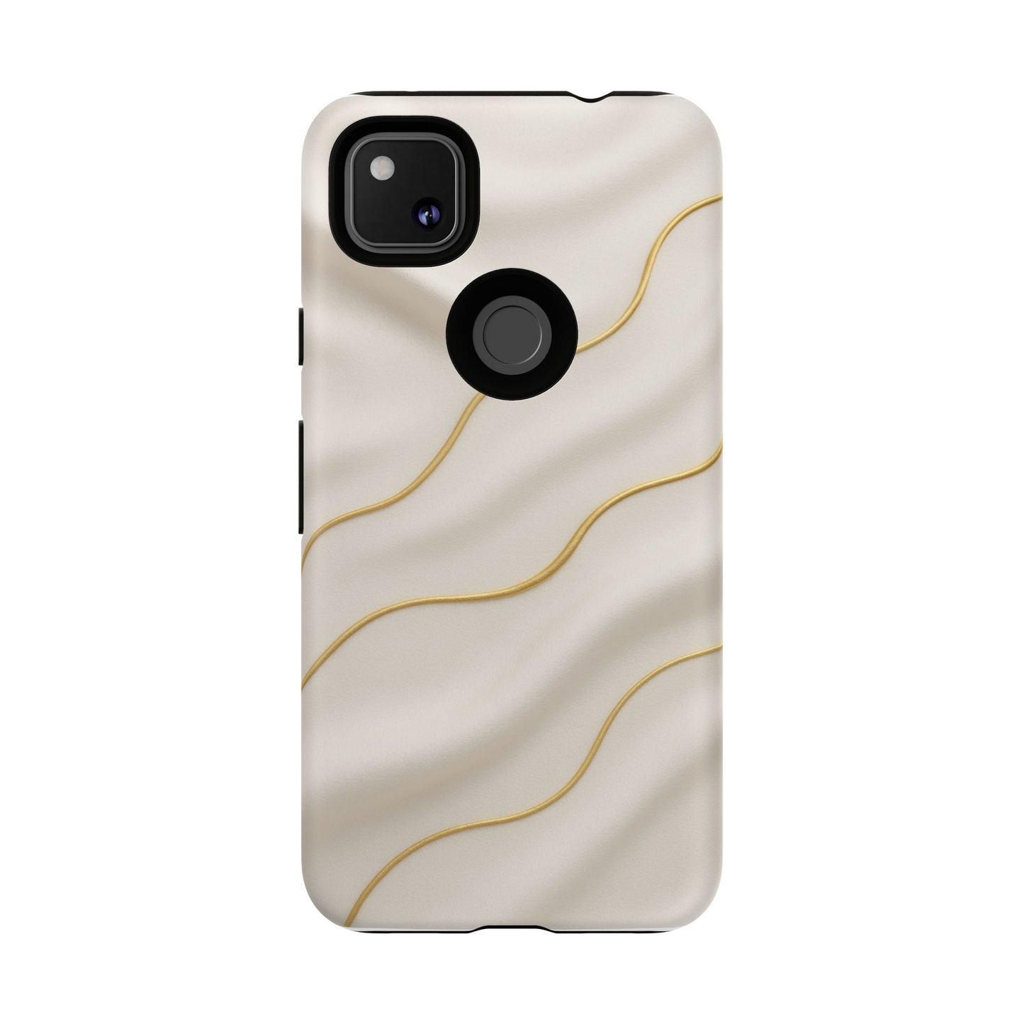 Elegant Gold Wave Tough iPhone Case